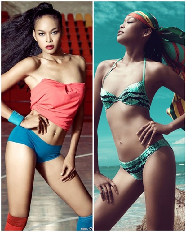 Xuất phát điểm con nhà nghèo đông anh em làm nông nghiệp, Hằng có tới 7 năm là cầu thủ chính hiệu của đội bóng rổ hàng đầu Việt Nam Sóc Trăng, từng vô địch quốc gia và được phong danh hiệu kiện tướng. Sau khi tỏa sáng ở cuộc thi nhan sắc, Hằng khá im hơi lặng tiếng, tập trung chủ yếu cho việc học tập tại trường Đại học Sư phạm TDTT TPHCM. Chỉ thực sự chuyển sang làm người mẫu mấy năm nay, song chị đã lập tức khẳng định được vị thế của một “viên ngọc đen” của các show thời trang lớn, các bộ mẫu ảnh luôn có sức sống, sự hấp dẫn và nét riêng không đụng hàng.