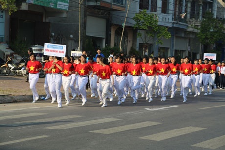 Viet Nam hy vong lap ky luc Guinness trong Ngay chay Olympic hinh anh