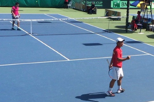 Quan vot VN thang hang tai Davis Cup hinh anh