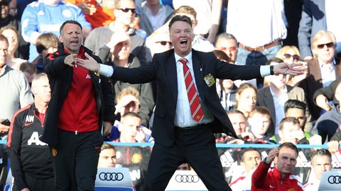 M.U: Van Gaal lai them mot lan... gan do hinh anh