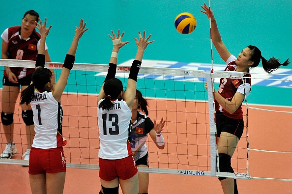 Bong chuyen nu lan dau co co hoi vao ban ket chau A hinh anh