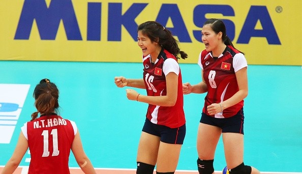 Bong chuyen nu chua dau SEA Games da nhan thuong hinh anh