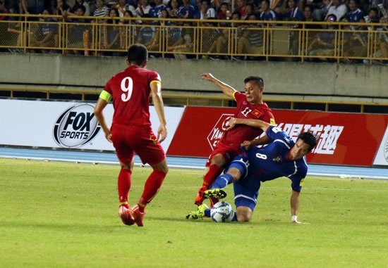 ĐTVN đã có trận đấu rất thất vọng trước Đài Loan. Ảnh: Nhật Đoàn.