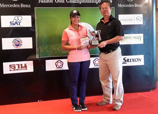 Tai nang golf Viet Nam vo dich giai tre o Thai Lan hinh anh