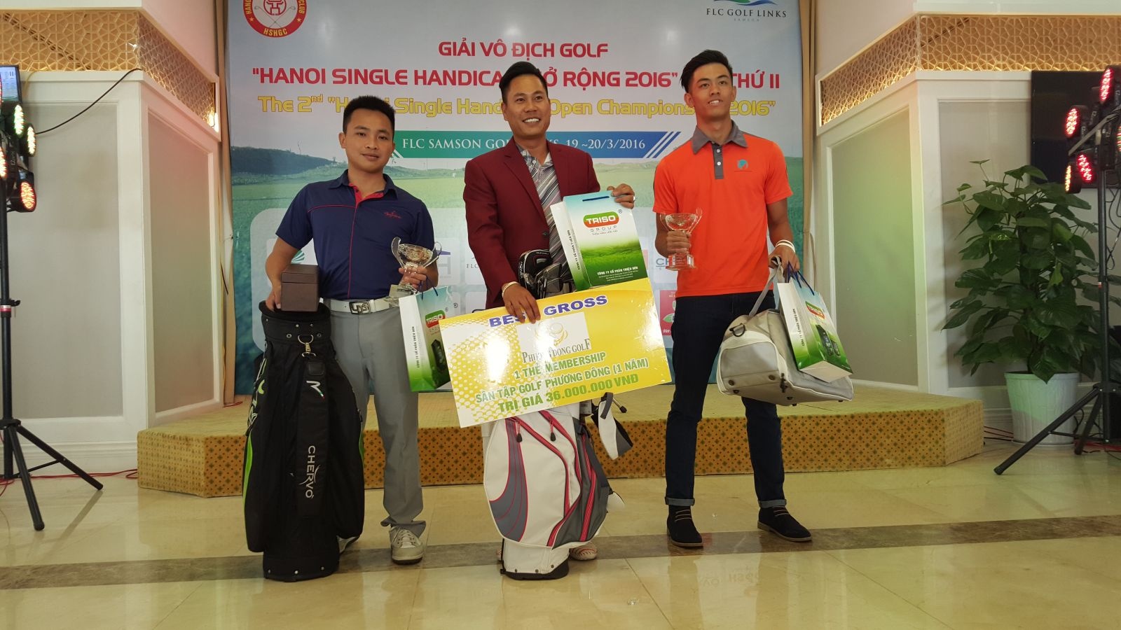 Nguyen Van Bang vo dich Hanoi Single Handicap anh 1