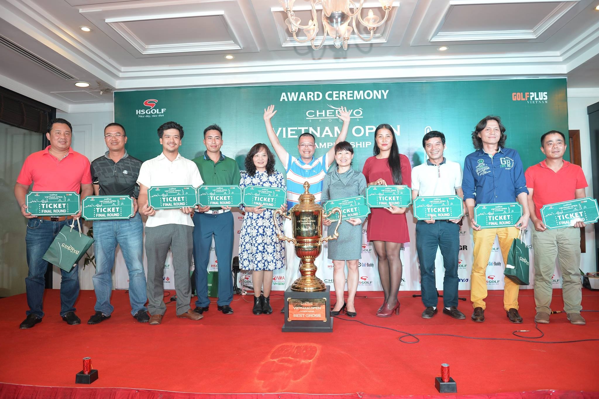 Golf,  Do Viet Hung,  giai golf Chervo Open anh 1