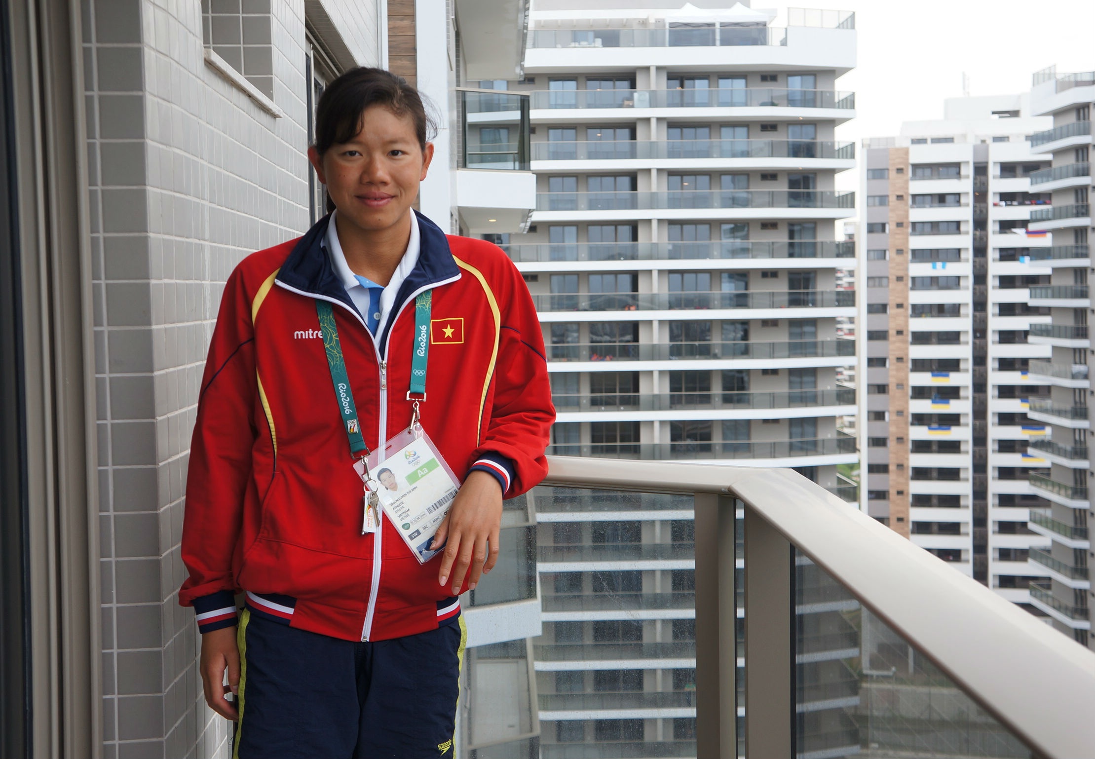 Ánh Viên tập luyện ở Olympic ảnh 2 Anh Vien tap luyen o Olympic anh 2