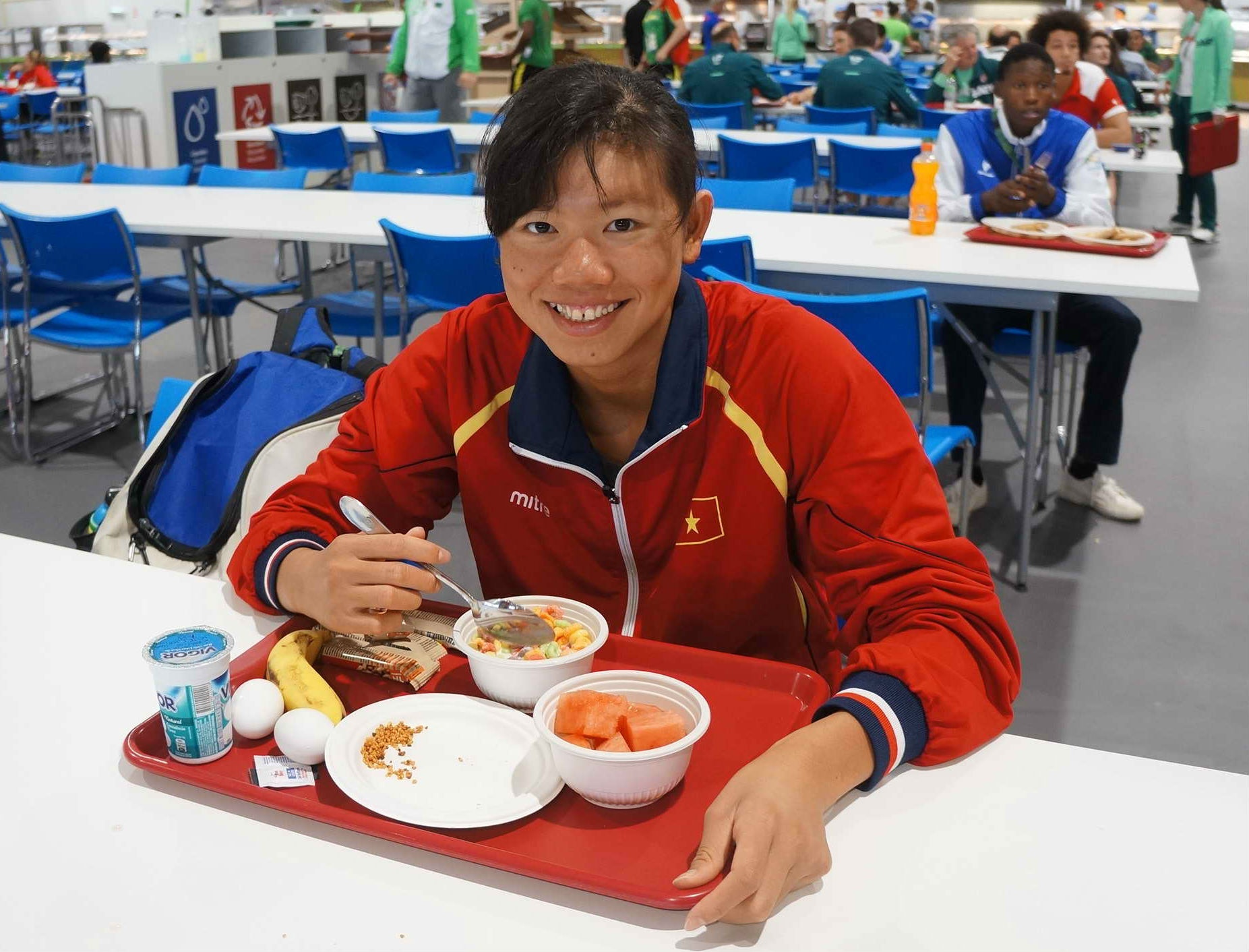 Mot ngay cua Anh Vien o Olympic Rio 2016 hinh anh