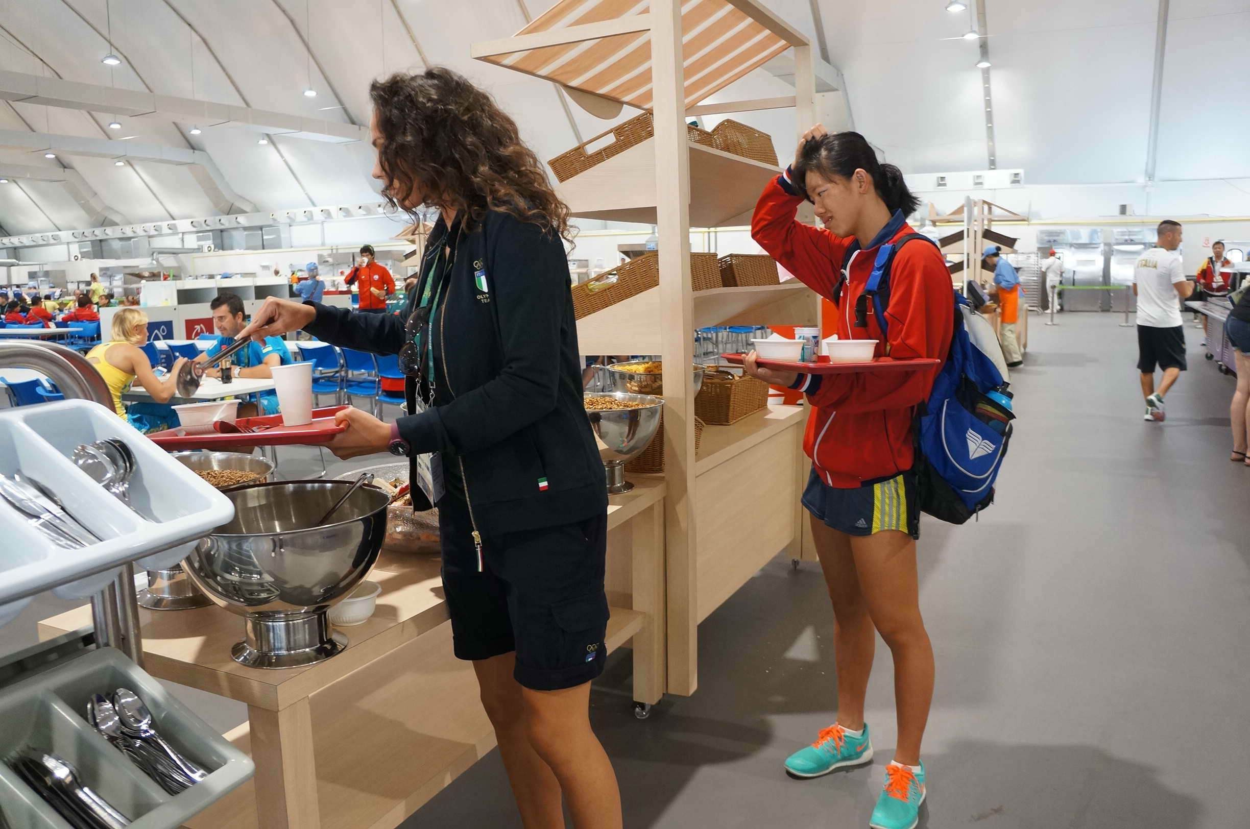 Một ngày của Ánh Viên tại Olympic 2016 ảnh 7 Mot ngay cua Anh Vien tai Olympic 2016 anh 7