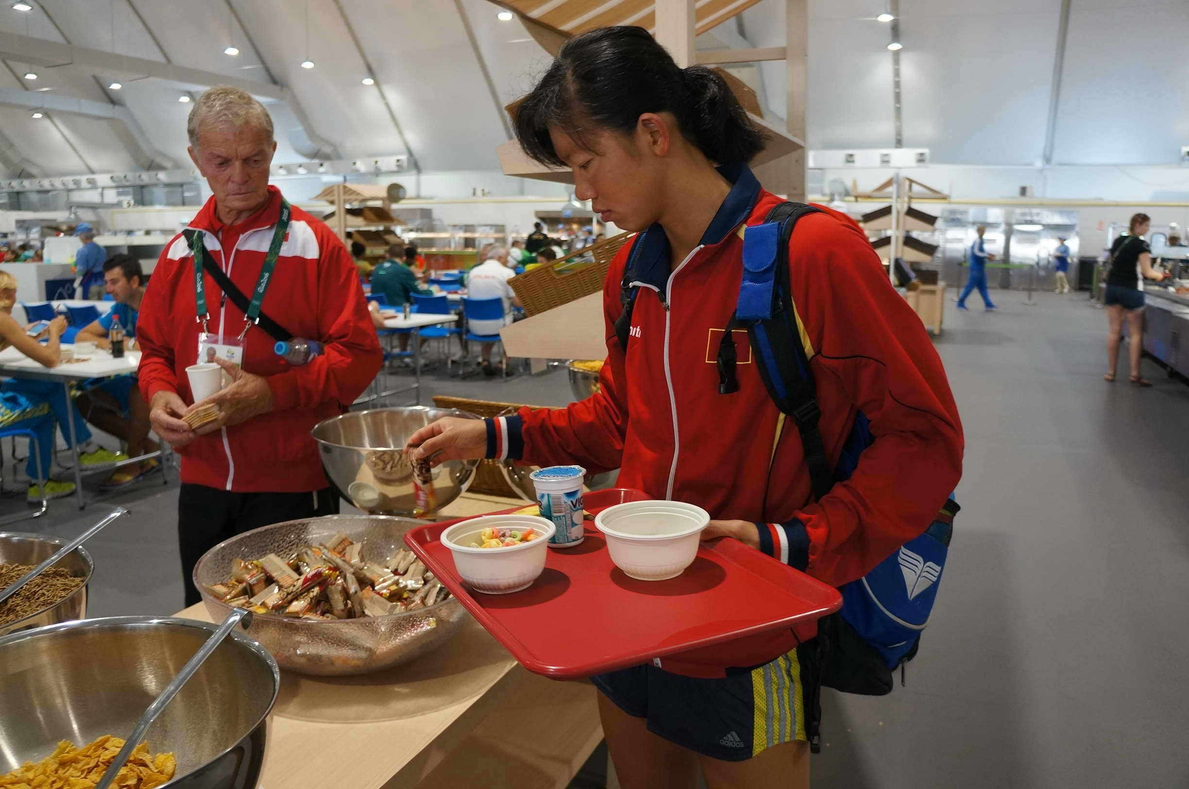 Một ngày của Ánh Viên tại Olympic 2016 ảnh 8 Mot ngay cua Anh Vien tai Olympic 2016 anh 8