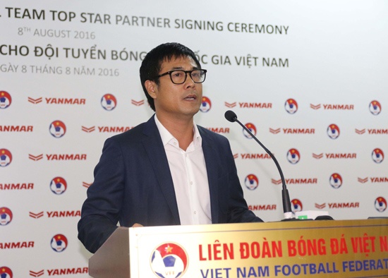 Tuyển Việt Nam công bố nhà tài trợ ảnh 2 Tuyen Viet Nam cong bo nha tai tro anh 2