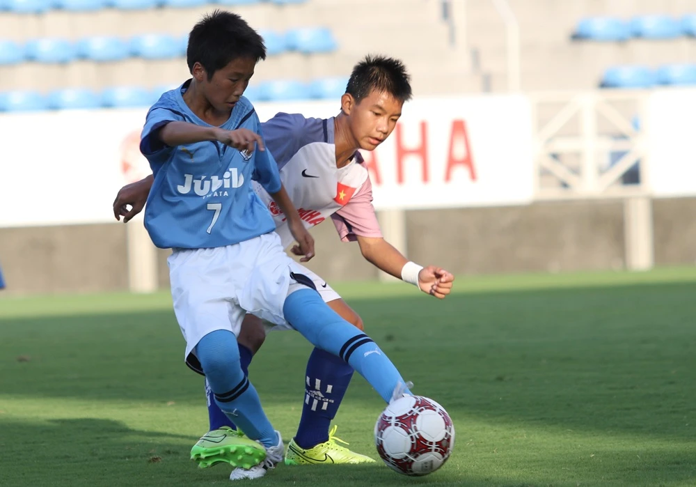 U13 Viet Nam du dau o Nhat Ban anh 2