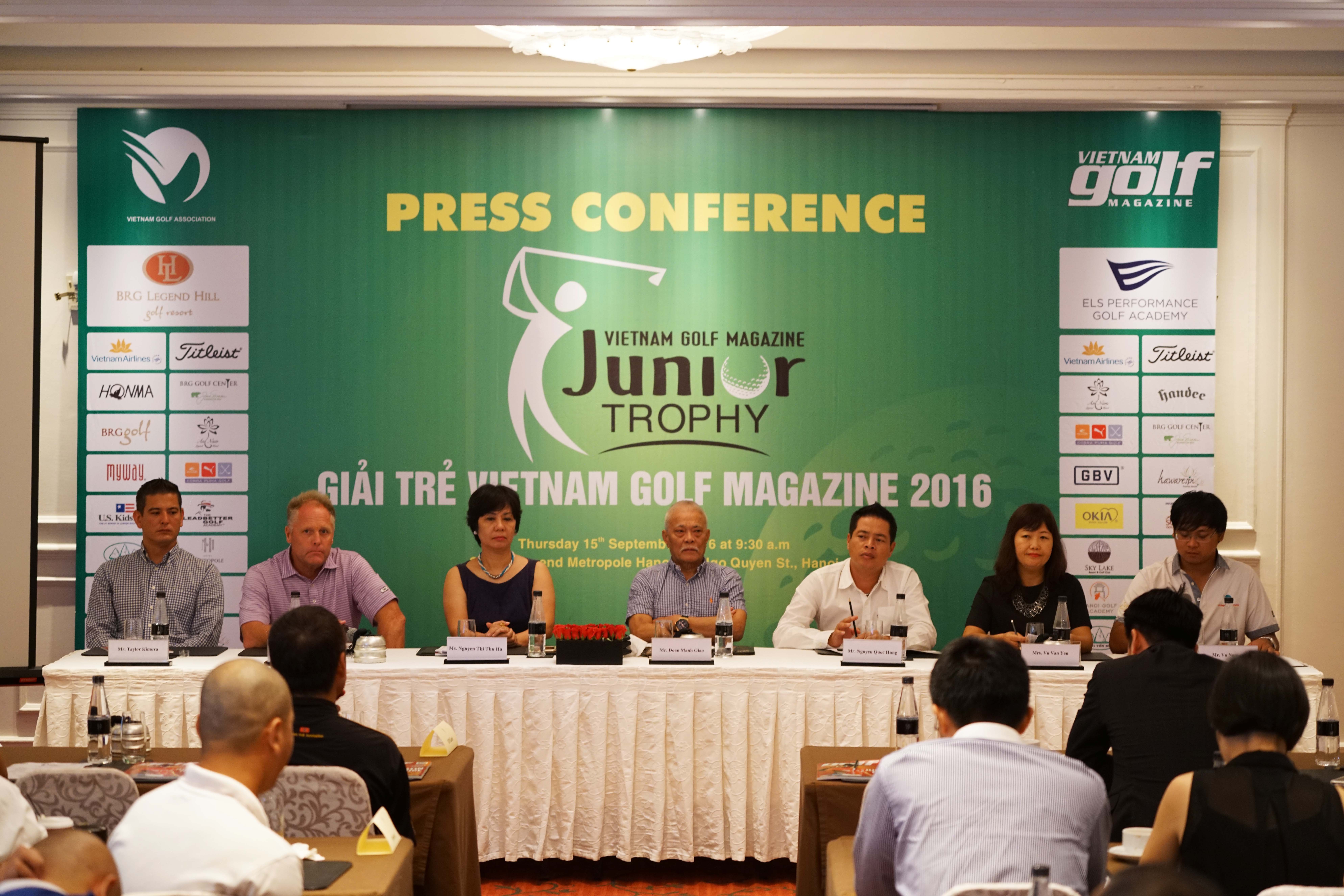 Giải golf trẻ Việt Nam cúp VGM ảnh 1 Giai golf tre Viet Nam cup VGM anh 1