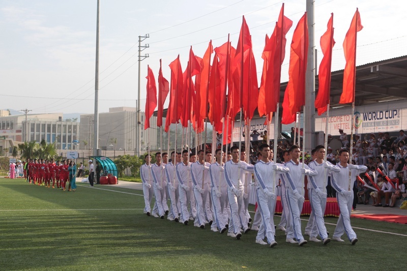 Giai bong da Viettel toan cau anh 1