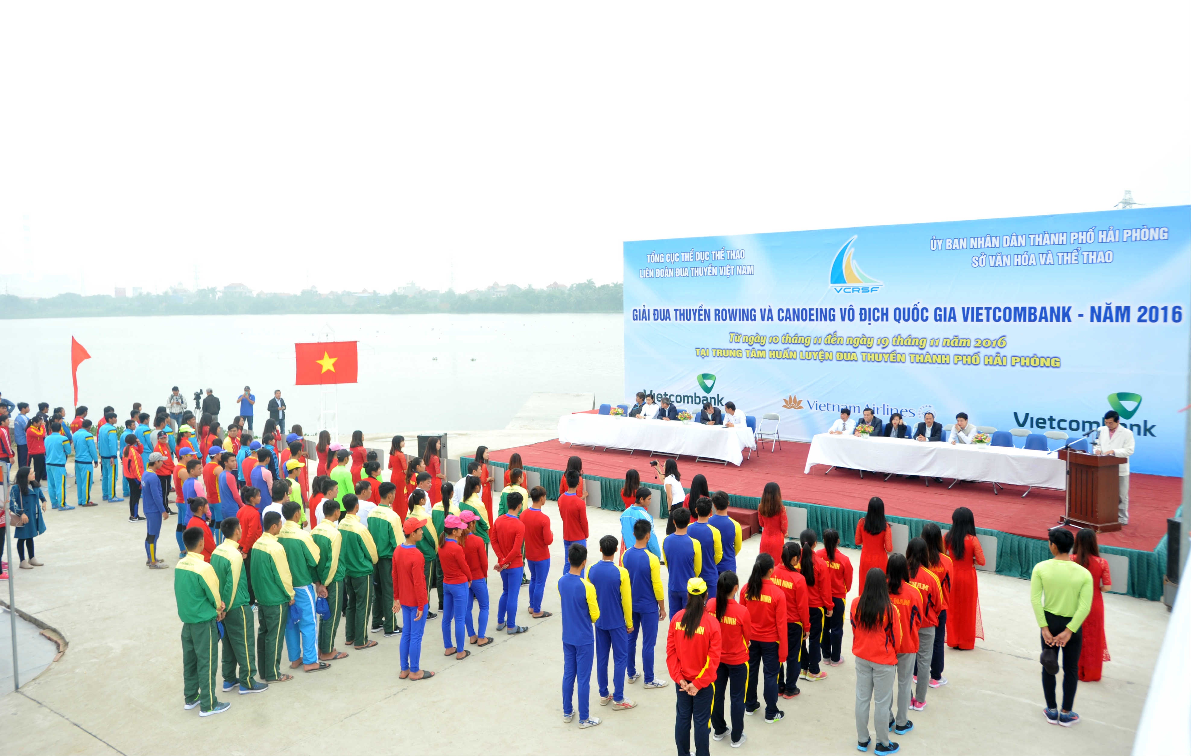 Vinh Phuc dan dau giai VDQG canoeing 2016 anh 1