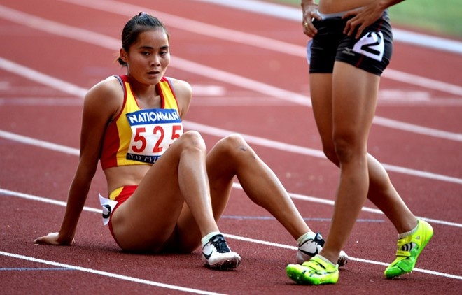 Quach Thi Lan quyet doi mau huy chuong o SEA Games 29 hinh anh