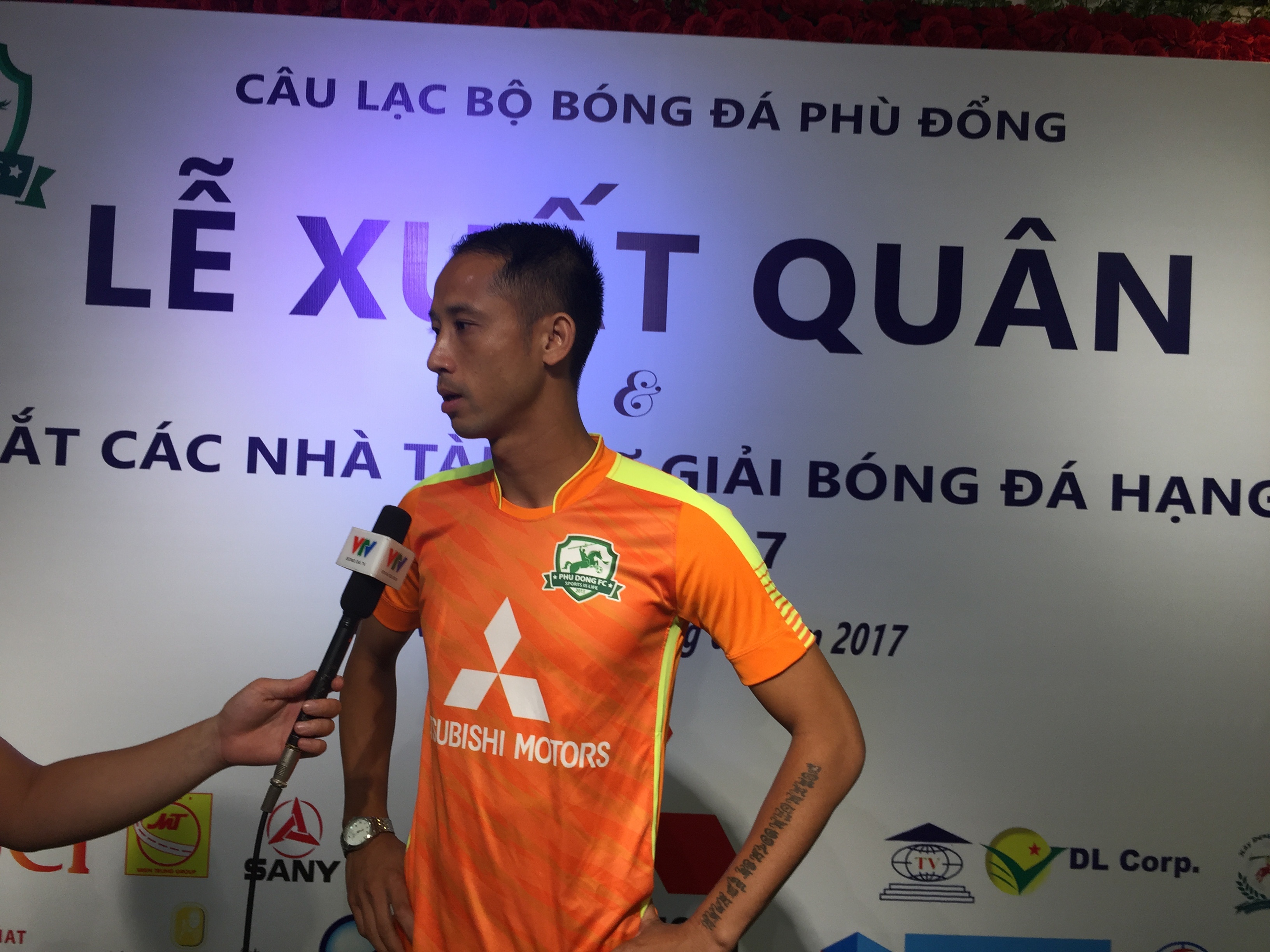 Vũ Như Thành tìm lại niềm vui chơi bóng ở đội hạng Nhì Bóng đá Việt