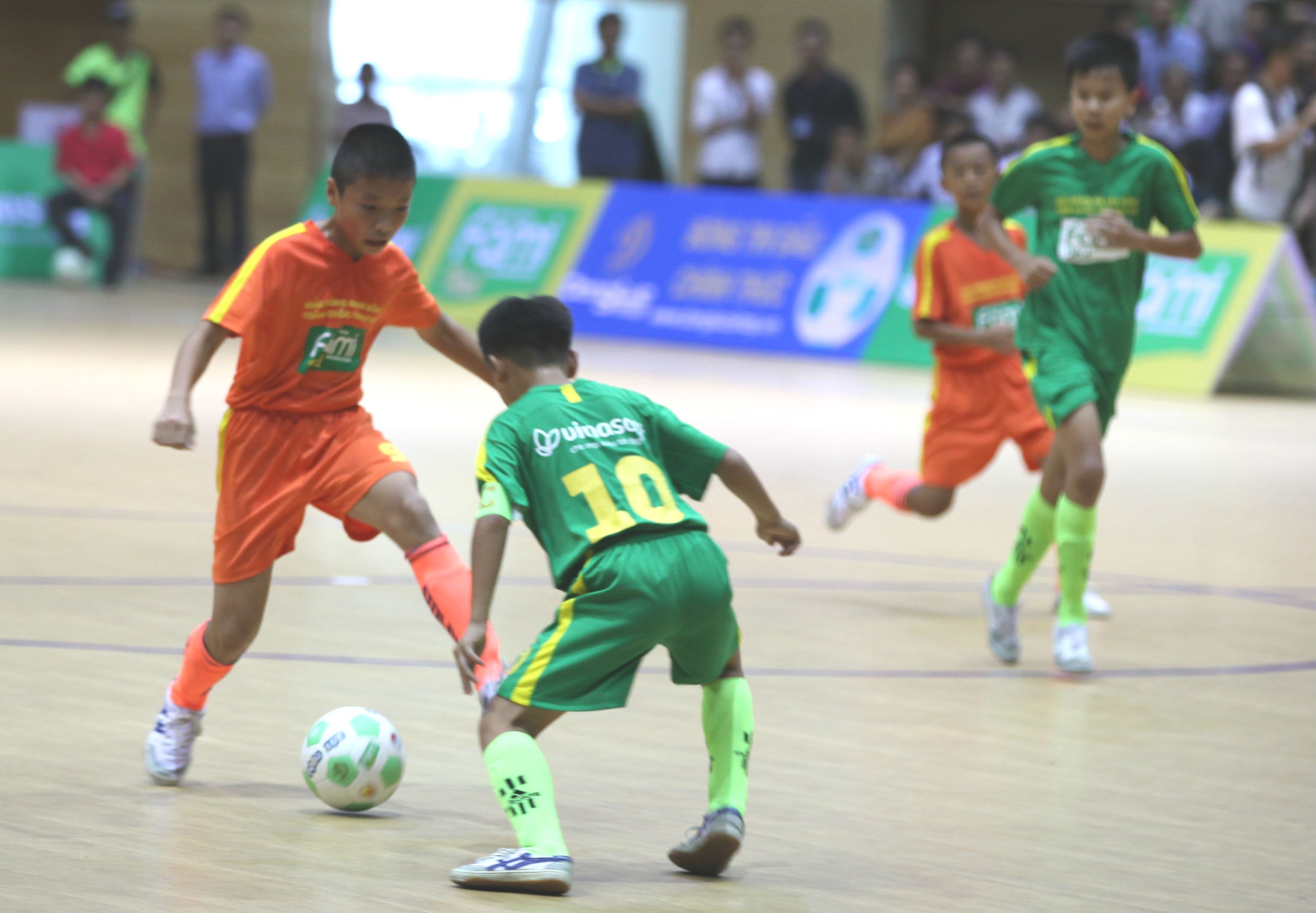 Chu nha Da Nang thang tran khai mac giai bong da nhi dong toan quoc hinh anh