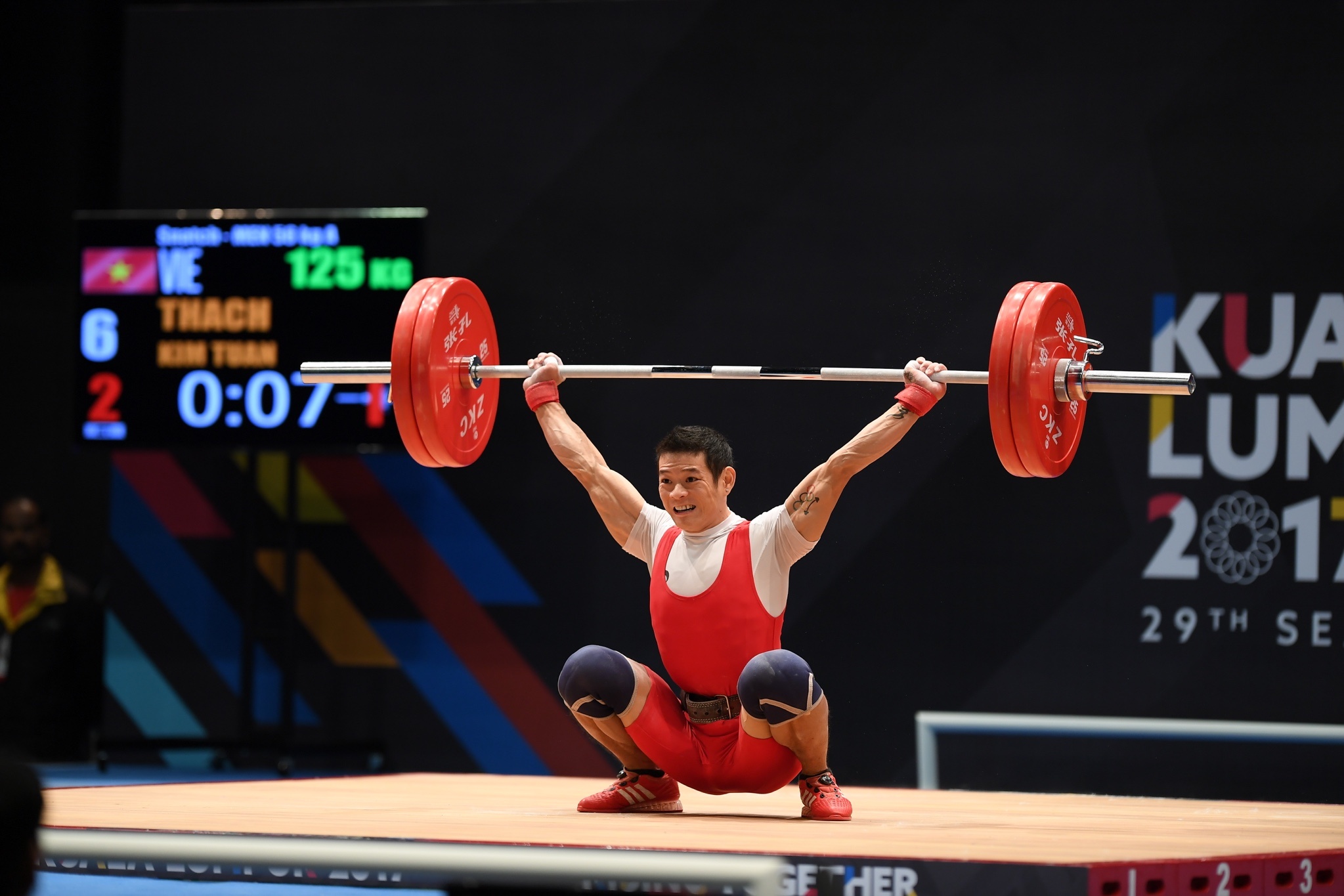 Thach Kim Tuan gianh HCV SEA Games 29 anh 2