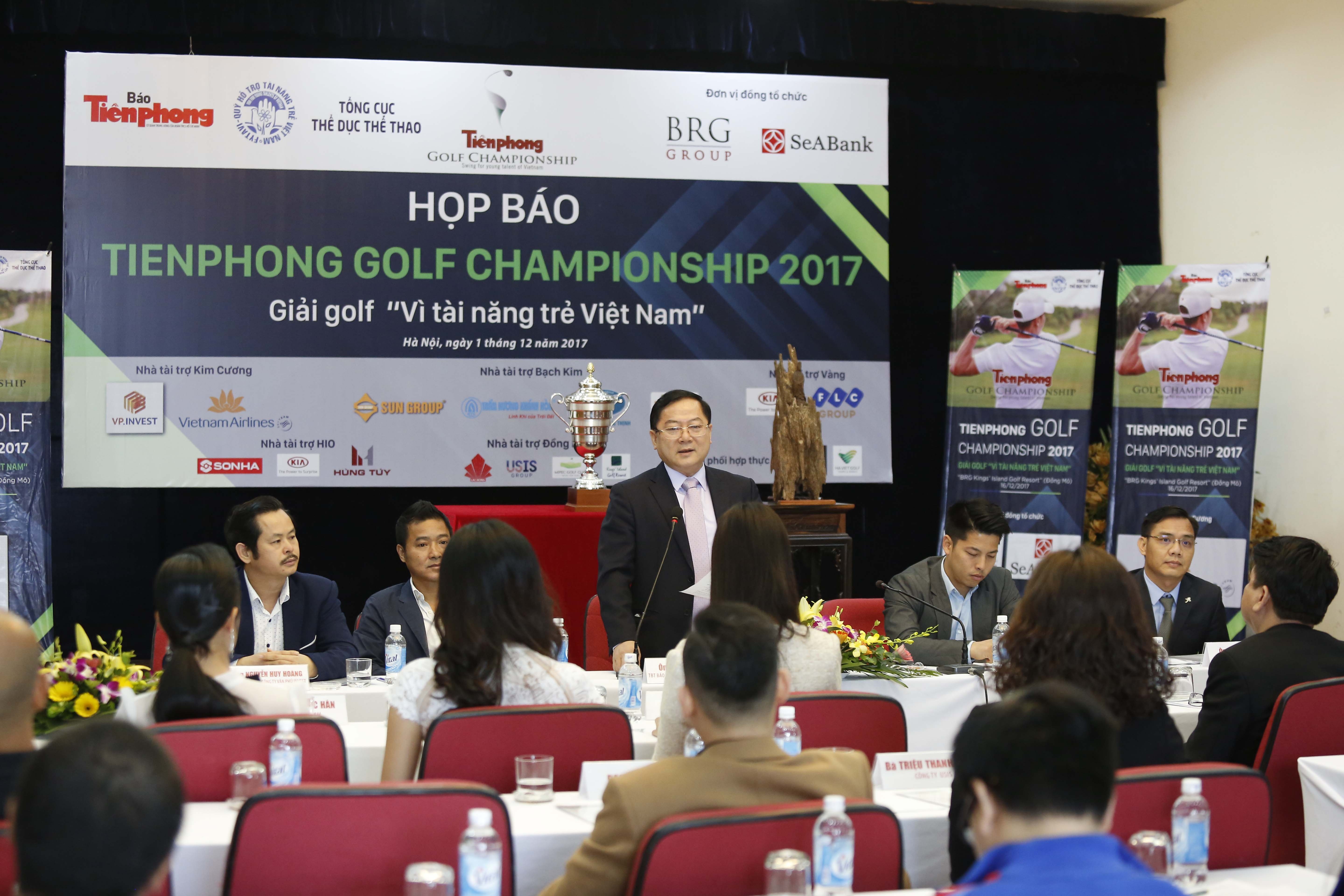 Giai golf bao Tien Phong 2017 anh 1