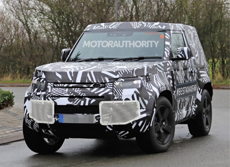 Land Rover Defender 2021 phiên bản 3 cửa lộ ảnh ảnh 1 Land Rover Defender 2021 phien ban 3 cua lo anh anh 1