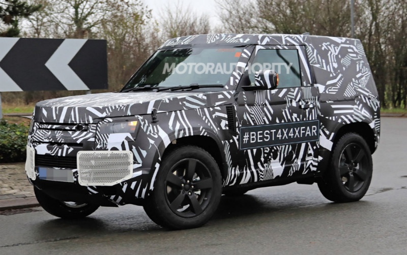 Land Rover Defender 2021 phiên bản 3 cửa lộ ảnh ảnh 2 Land Rover Defender 2021 phien ban 3 cua lo anh anh 2