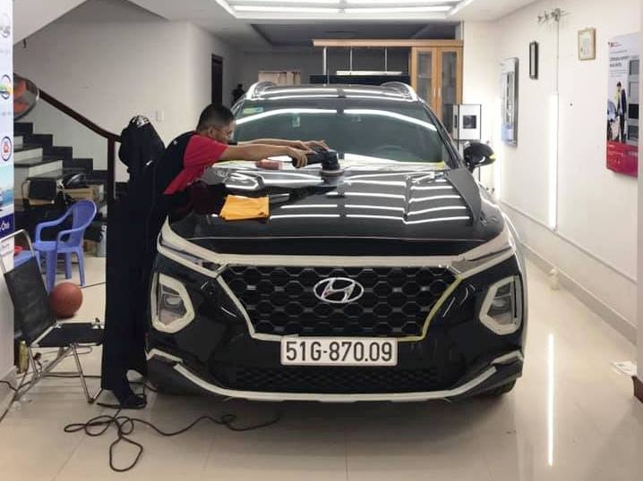 Don dep, lam moi xe hoi cuoi nam ton bao nhieu? hinh anh