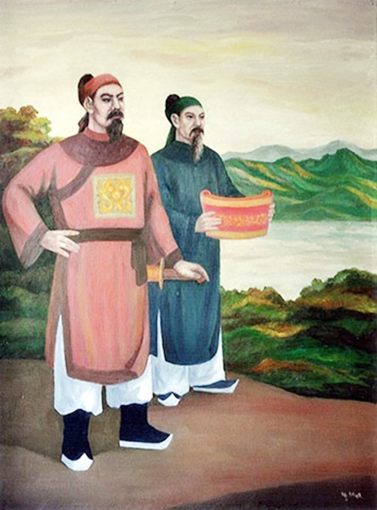 Nguyen Trai danh giac bang but anh 1