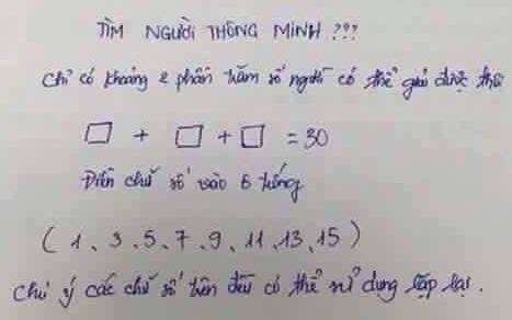 Bai toan tim nguoi thong minh lam kho giao vien hinh anh