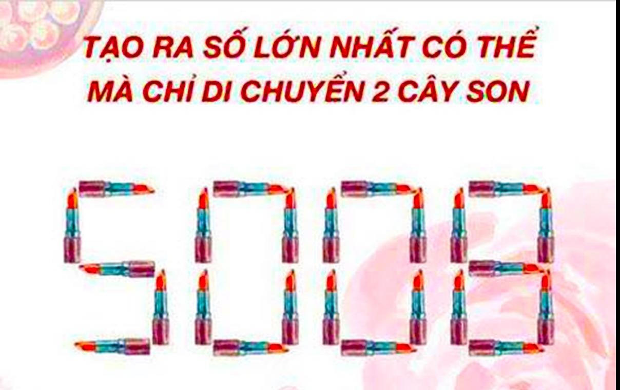 Bai toan di chuyen cay son tao thanh so lon nhat hinh anh