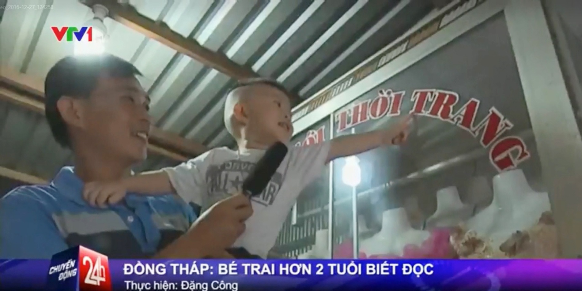 cậu bé hai tuổi biết đọc ở đồng tháp ảnh 1 cau be hai tuoi biet doc o dong thap anh 1