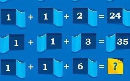 Bai toan 1 + 1 + 6 = ? hinh anh