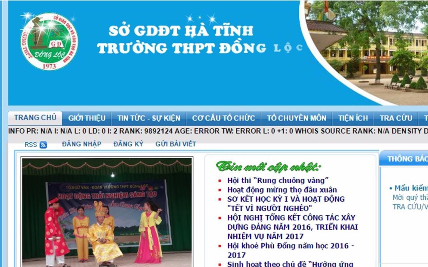 Hieu truong noi ve trang web cua truong dan den truyen sex hinh anh