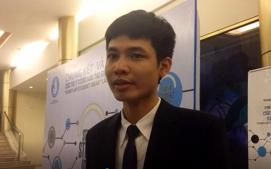 Thi sinh chia se sau chien thang trong cuoc thi hinh anh