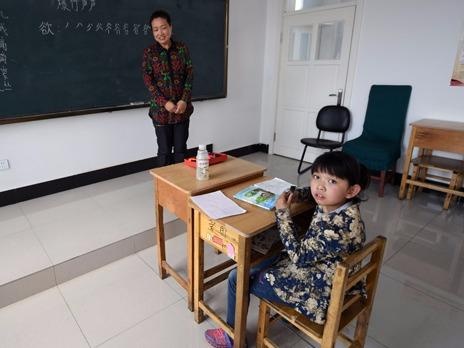 Ngoi truong 400 m2 chi co mot hoc sinh o Trung Quoc hinh anh