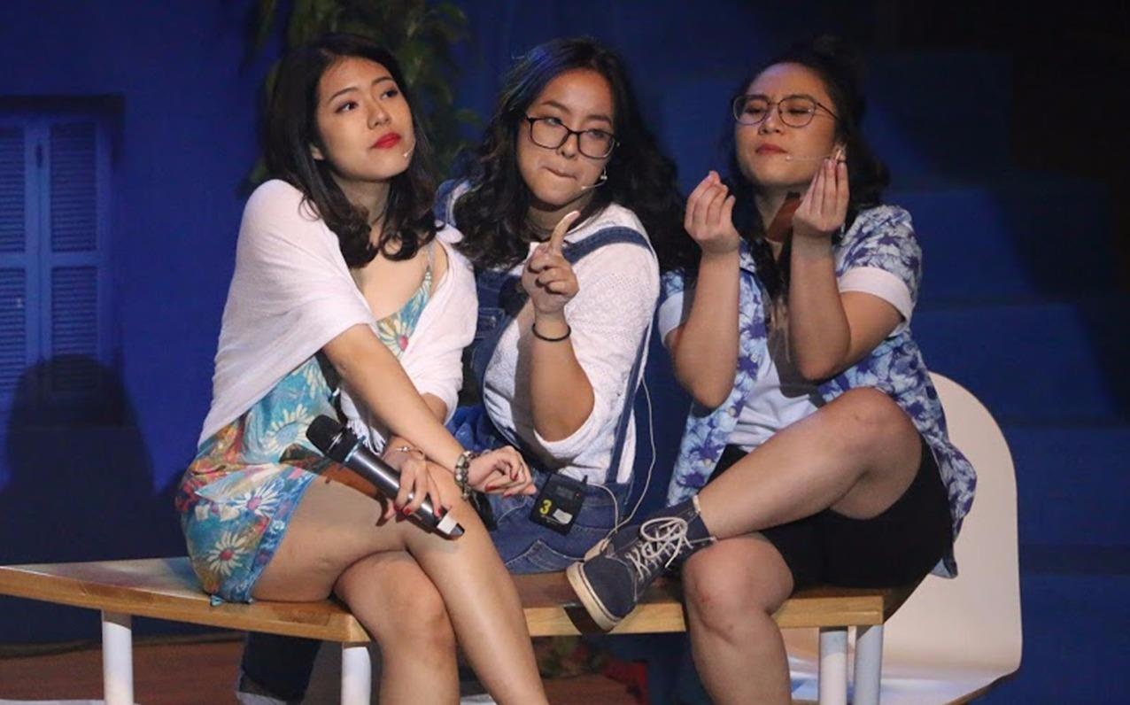 Hoc sinh lam nhac kich gay quy tu thien giup tro ngheo vung cao hinh anh