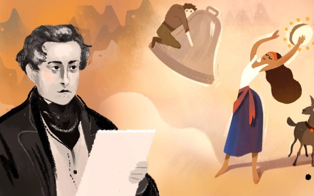 Victor Hugo len Doodle cua Google nhan su kien gi? hinh anh
