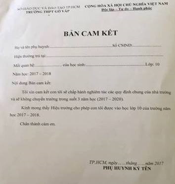 cam kết không chuyển trường ảnh 1 cam ket khong chuyen truong anh 1