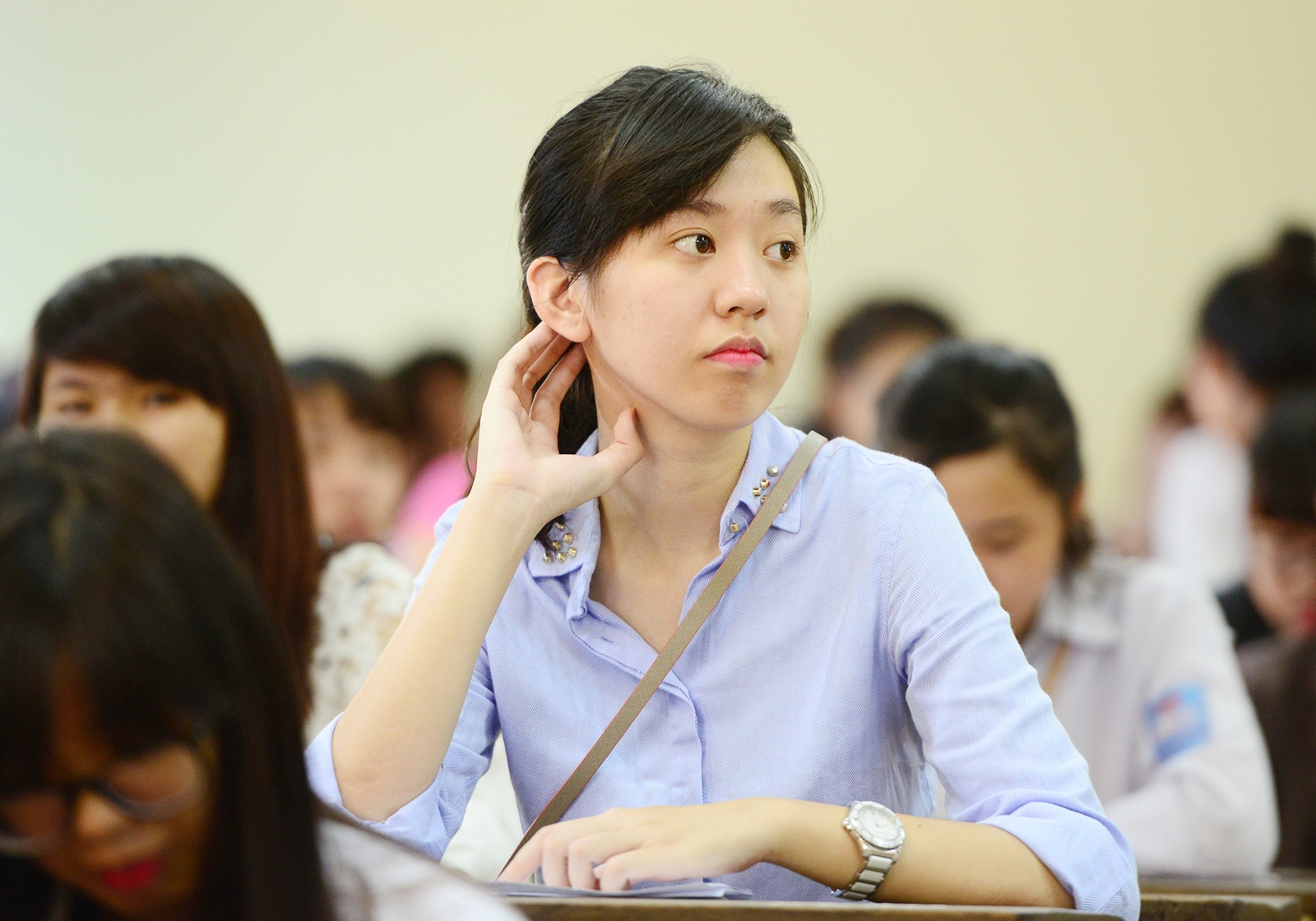 Diem chuan nganh su pham 12,75 va noi lo chat luong dau vao hinh anh