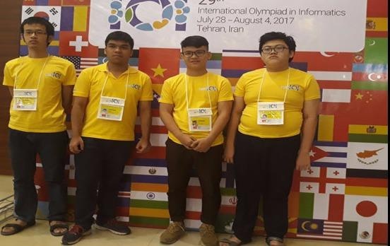 Viet Nam gianh 3 huy chuong Olympic Tin hoc quoc te hinh anh