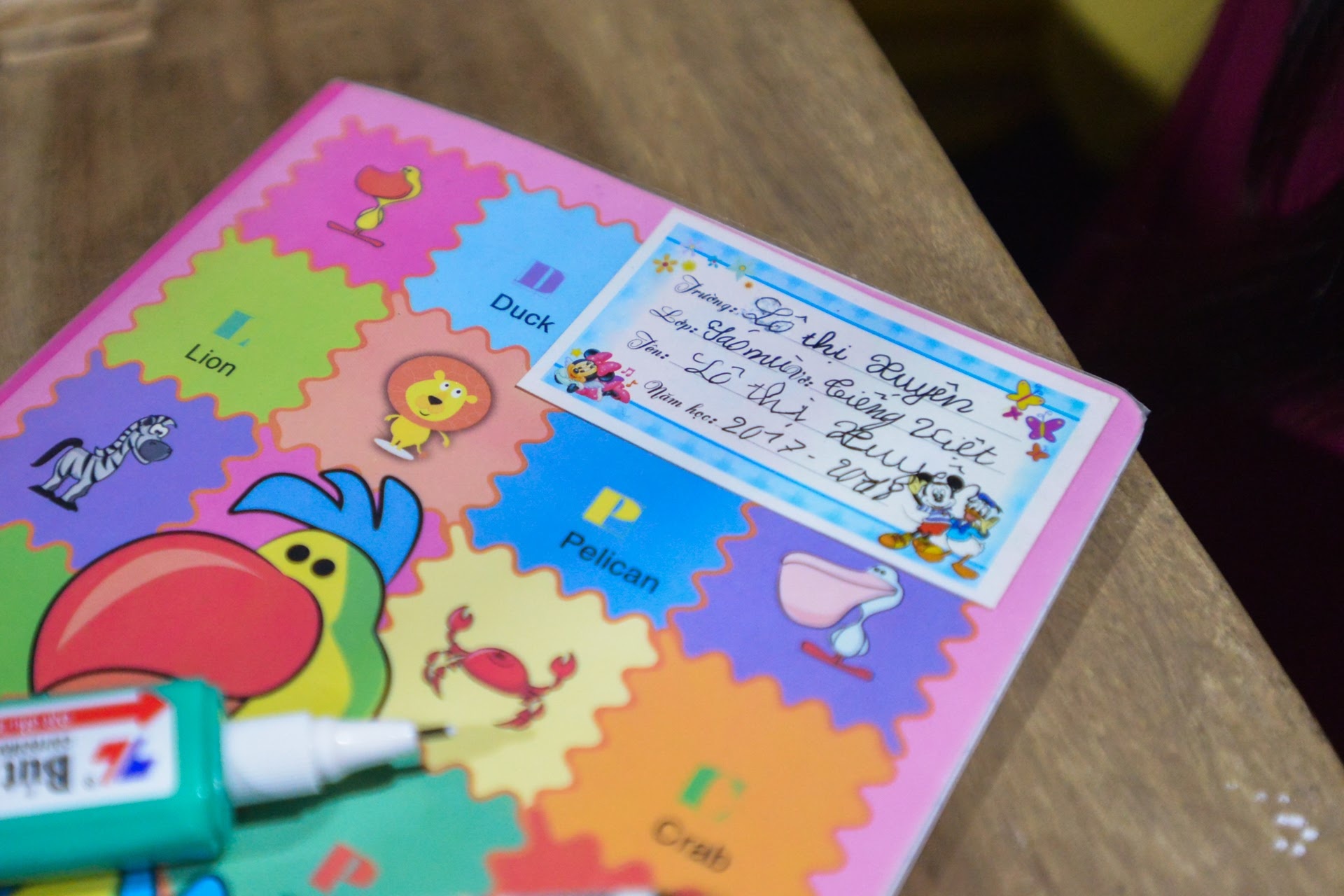 lop hoc sau xoa mu chu anh 12