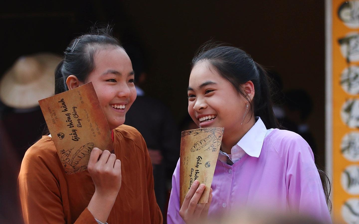Hon que nep nha qua hoat dong trai nghiem van hoa cua hoc sinh Ha Noi hinh anh