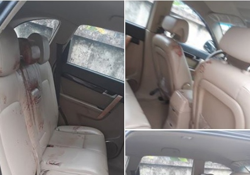 Chiec xe dinh mau va long tot cua nhung nguoi xa la hinh anh