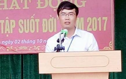 Hieu truong gui tam thu, dong vien hoc tro thi truot hinh anh