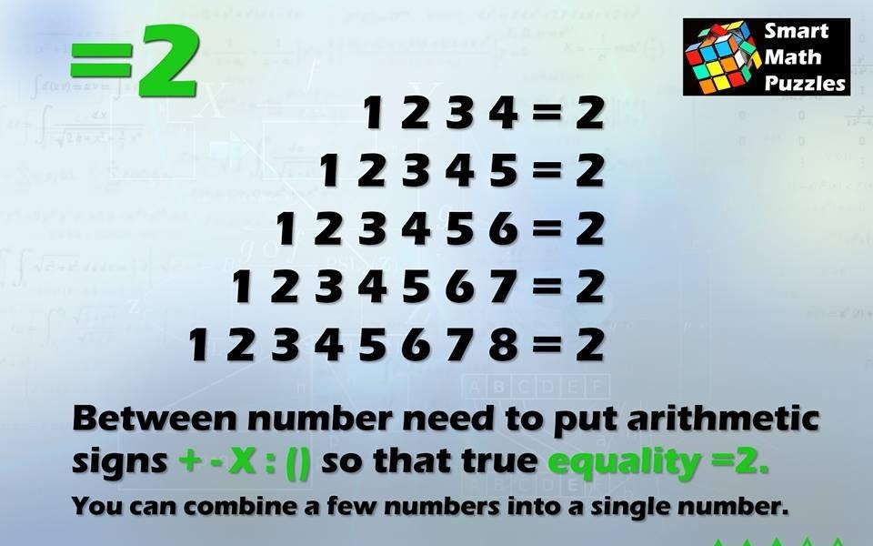Lam the nao de 12345678 = 2? hinh anh