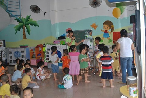 lap camera trong truong mam non anh 1