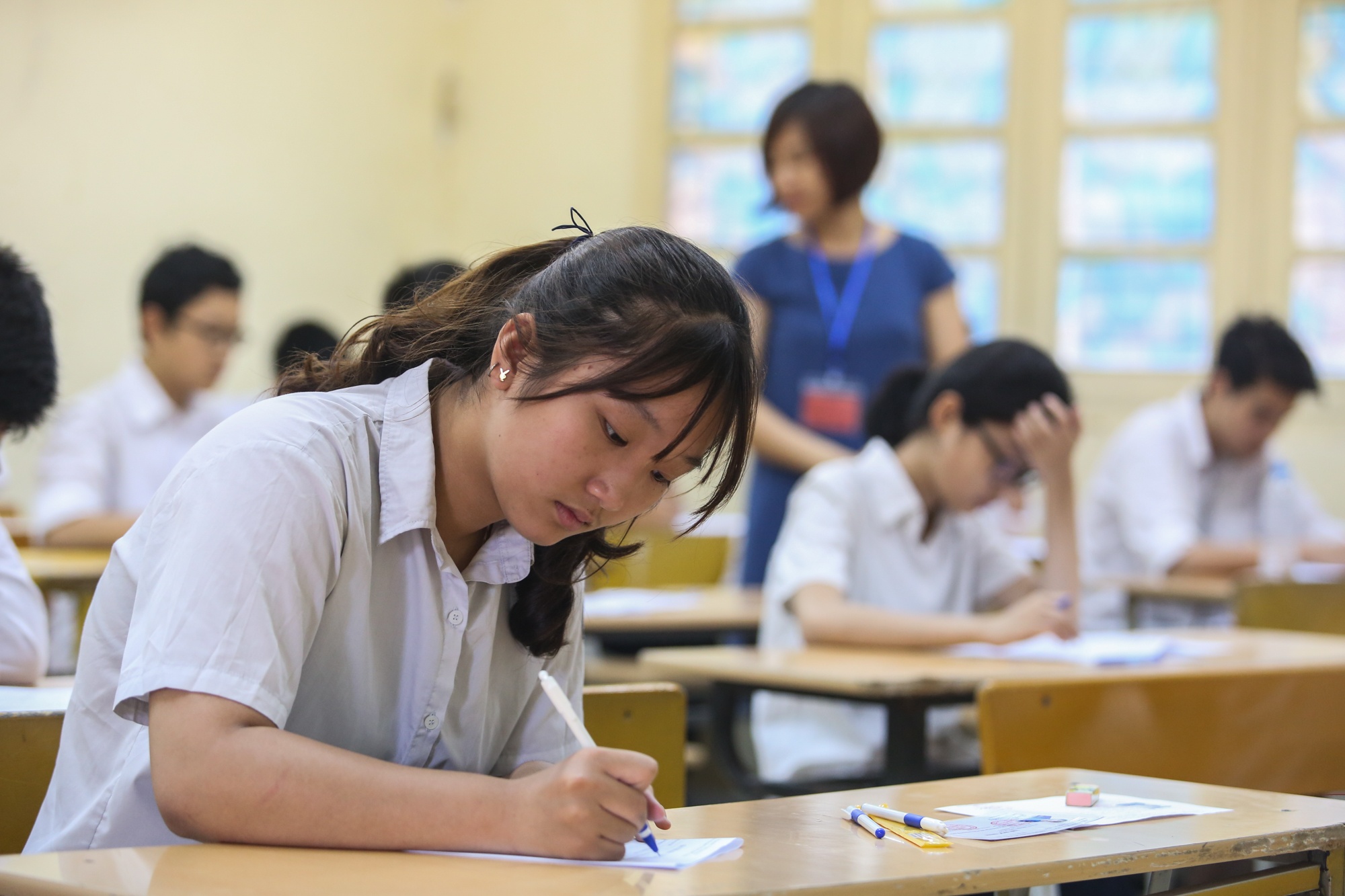 thi sinh du thi vao lop 10 o Ha Noi anh 8