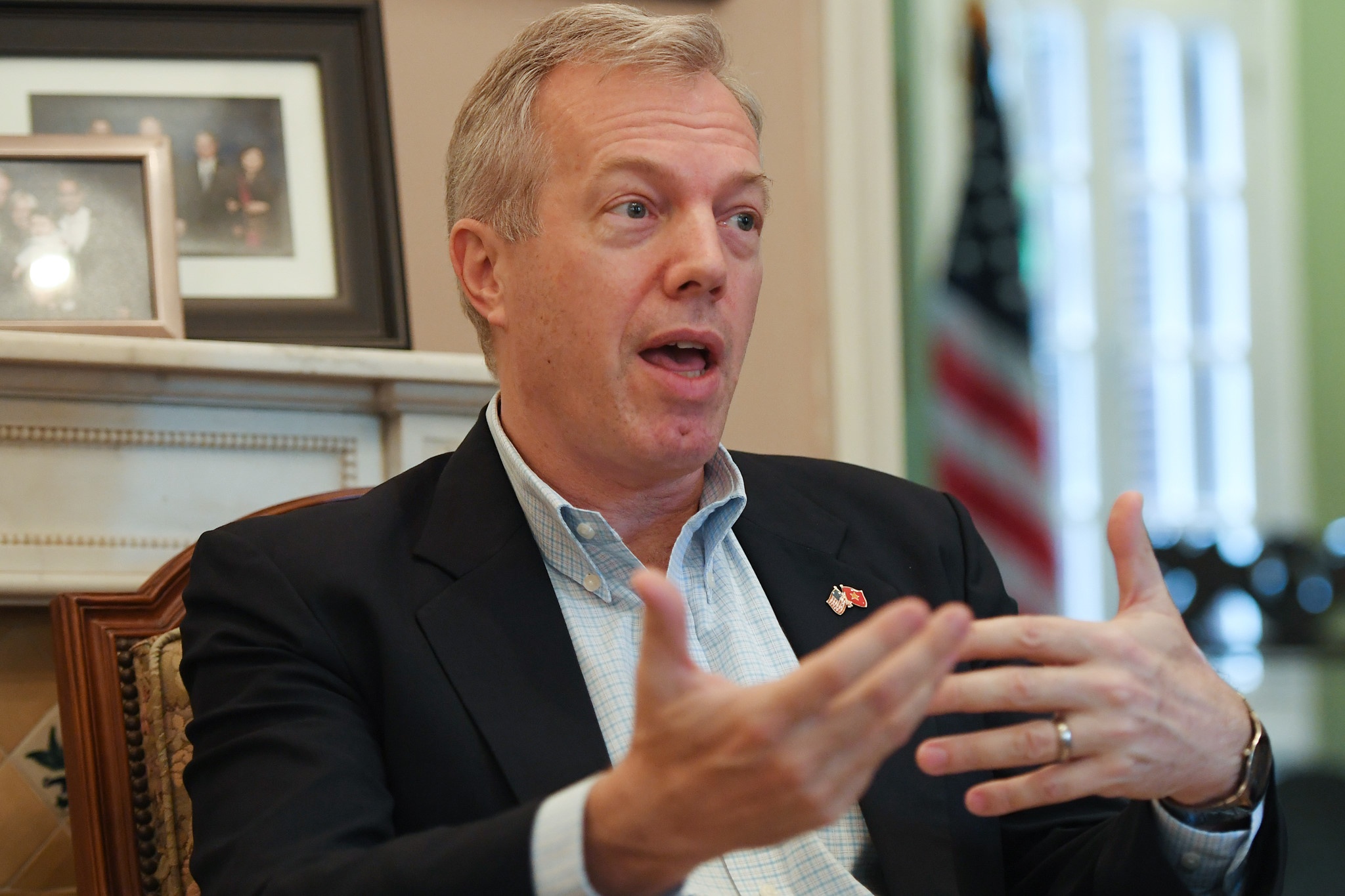 Ong Ted Osius tu chuc pho chu tich DH Fulbright Viet Nam hinh anh