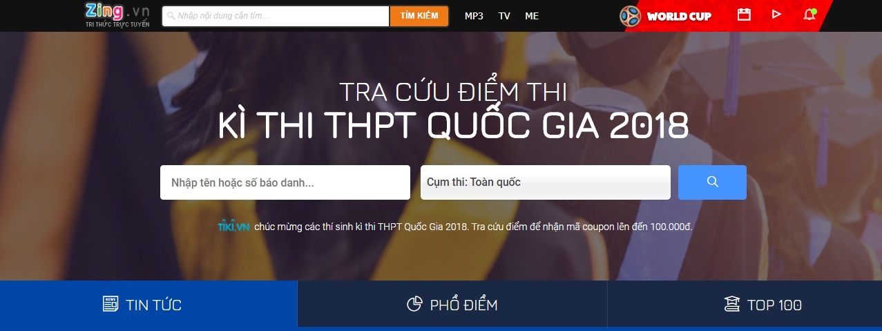 điểm thi THPT quốc gia 2018 ảnh 2 diem thi THPT quoc gia 2018 anh 2
