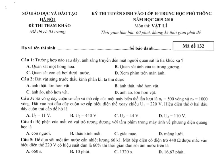 đề thi tham khảo tuyển sinh lớp 10 ảnh 1 de thi tham khao tuyen sinh lop 10 anh 1